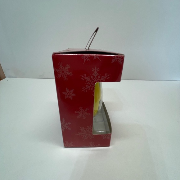 Hallmark 2017 Yellow Smile Surprice face Emijo Christmas Ornament - Picture 2 of 6